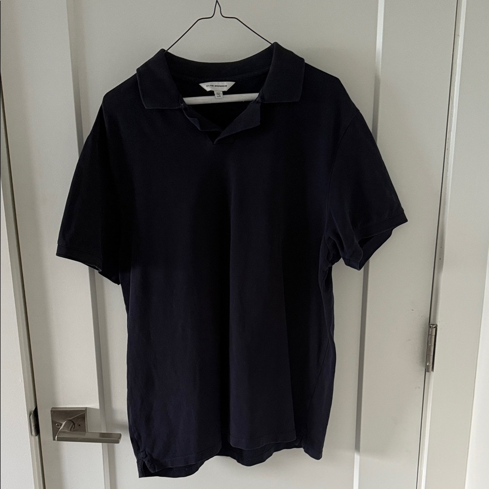 Club Monaco Deep Blue Polo Shirt
